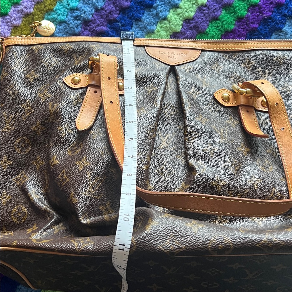 Louis Vuitton Monogram Canvas Brown and Tan Tote Palermo GM - Picture 15 of 15